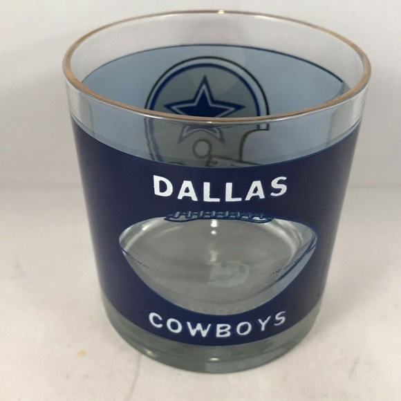 𝅺vintage Dallas Cowboys NFL Cocktail Helmet Glasses - Picture 2 of 3